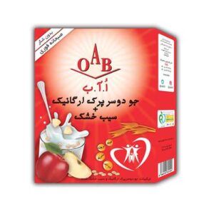 جو دوسر پرک ارگانيک + سيب خشک 200 گرمي OAB