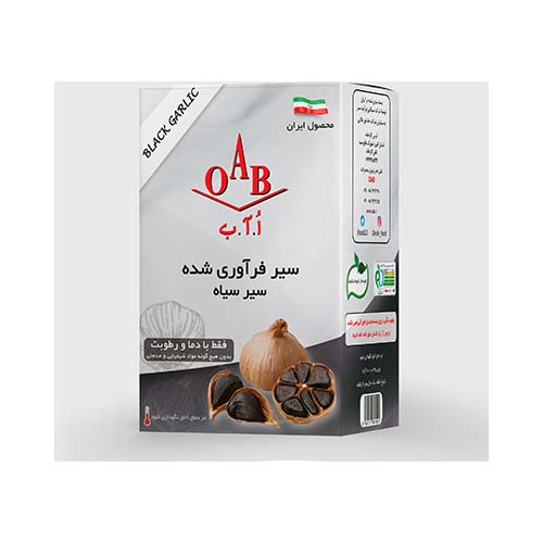سیر خشک سیاه 200گ OAB سیر خشک سیاه 200گ OAB
