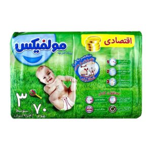 پوشک 3بعدي اقتصادي سايزمتوسط مولفيکس