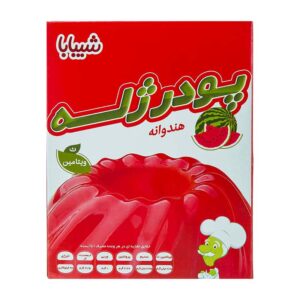 پودر ژله هندوانه پاکتي 100 گرم شيبا