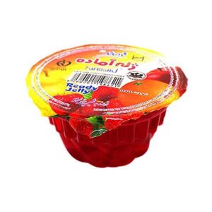 ژله آماده تک رنگ رز 65 گرم فرمند