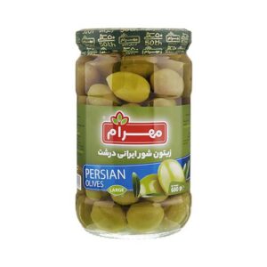 زيتون شور ايراني 680 گرمي مهرام