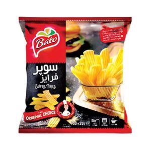 سيب زميني نيمه سرخ منجمد فرفرايز 750 گ باتو