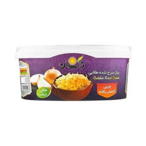 پياز سرخ شده خلالي درشت چربي کاهش يافته 200گرم تاک سان