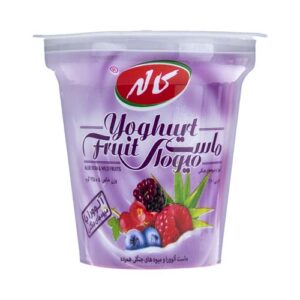 ماست میوه ای آلوورا 450g اسلیو کاله