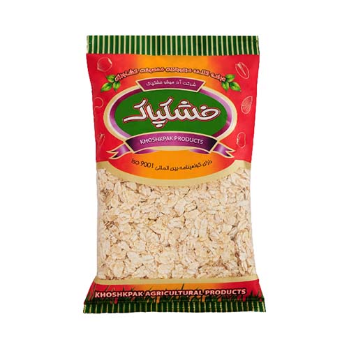 جو پرک شده 900 گرم سلفون خشکپاک جو پرک شده 900 گرم سلفون خشکپاک