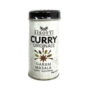 چاشنی گرام ماسالا قوطی فلزی 80gr سیسوتی