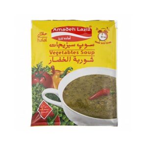 سوپ سبزیجات آماده 65g آماده لذیذ