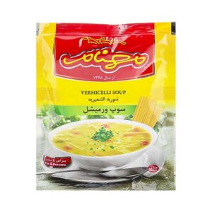 سوپ ورمیشل پاکت 75 گرمی- مهنام