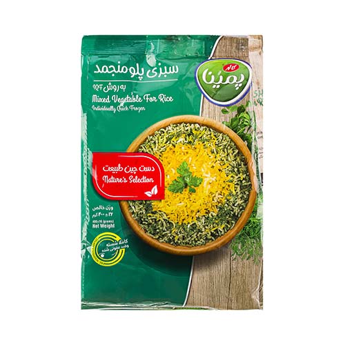 سبزی پلو 400گرمی کاله سبزی پلو 400گرمی کاله