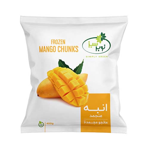 انبه منجمد 400گ نوبر سبز انبه منجمد 400گ نوبر سبز