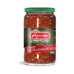 ترشی اندولسی 650گ مهرام