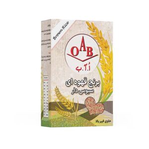 برنج قهوه ای 700گ OAB