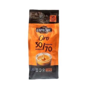 دانه قهوه کافه مدل اورو 250گ 30/70 کوپا