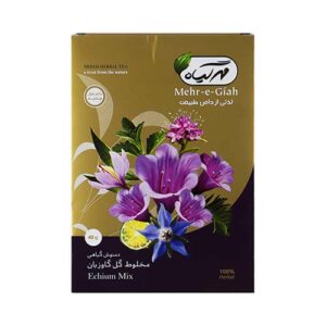 دمنوش گل گاو زبان 40 گرمی مهرگیاه