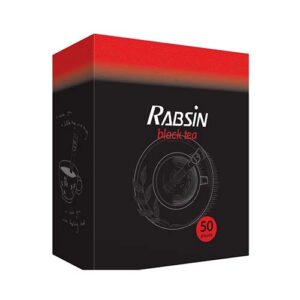 چای سیاه با طعم برگاموت 50ع 100گ رابسین