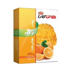 پودرژله پرتقال 100g هاتی کارا