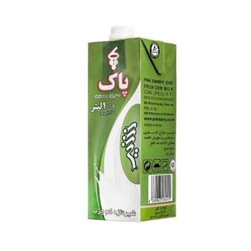 شیر پاکتی استریلیزه کم چرب اسکوئر 1L پاک شیر پاکتی استریلیزه کم چرب اسکوئر 1L پاک