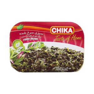 سبزی سرخ شده 375g چیکا