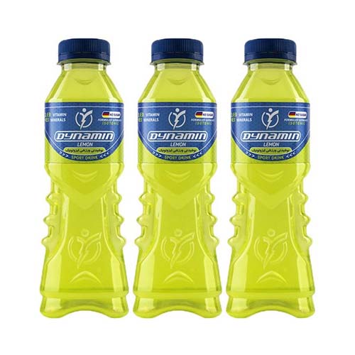 نوشابه ویتامینه لیمو ایزوتونیک 500cc داینامین نوشابه ویتامینه لیمو ایزوتونیک 500cc داینامین
