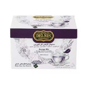 دمنوش گل گاو زبان هرمي 14عددي دلنيس