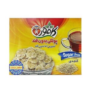 پولک کنجدی بدون قند و رژیمی150گرمی کامور