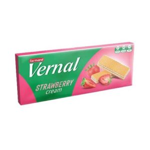 ویفر ورنال توت فرنگی 65گرم فرمند