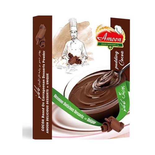 پودینگ کاکائو بدون فرم75g آمون پودینگ کاکائو بدون فرم75g آمون