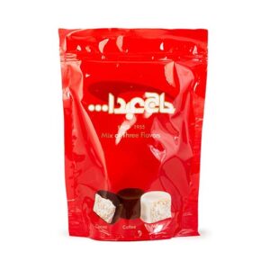 پشمک کیفی میکس(سه طعم)350گرمی حاج عبدلله