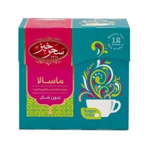 چای ماسالا بدون شکر 180گ 12ع سحرخیز