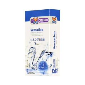 کاندوم حساس تاخیری شیاردار خاردار Sensation ایکس دریم