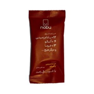 پروتئین بار بادام زمینی وآلبالو 45 گ نوبو