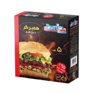 همبرگر 95% گوشت 500گ لوکس مارین