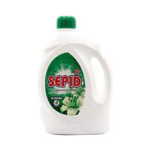 مایع ماشین لباسشویی حاوی آنزیم پروتئاز 3kg سپید3