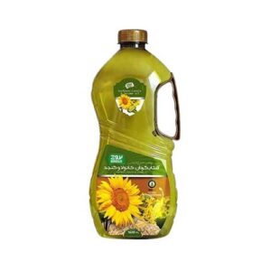 روغن سرخ کردني ترکيبي آفتابگردان-کانولا -کنجد 1800 سي سي بروج