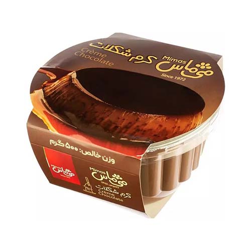 کرم شکلات 500 گرم می ماس کرم شکلات 500 گرم می ماس