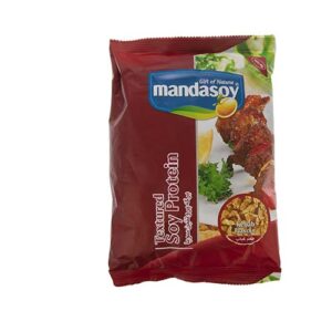 برگه پروتئین سویا با طعم کباب 150گرم مانداسوی