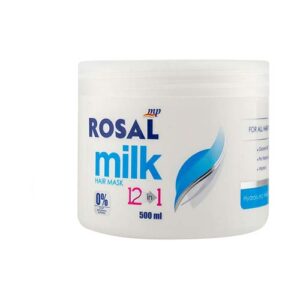 ماسک مو شیر 1*12 مغذی و آبرسان بدون سولفات 500م رزال