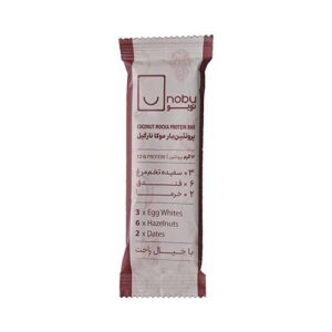 پروتئین بار موکا نارگیل 45 گ نوبو