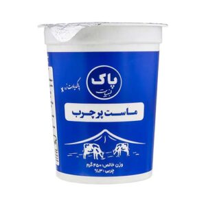 ماست450گرمی پرچرب پاک