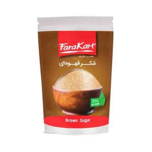 شکر قهوه ای نوین 500گ فراکام