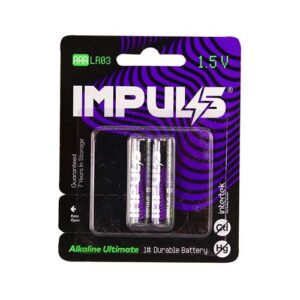 باتری نیم قلم 2ع Alkaline ایمپالس
