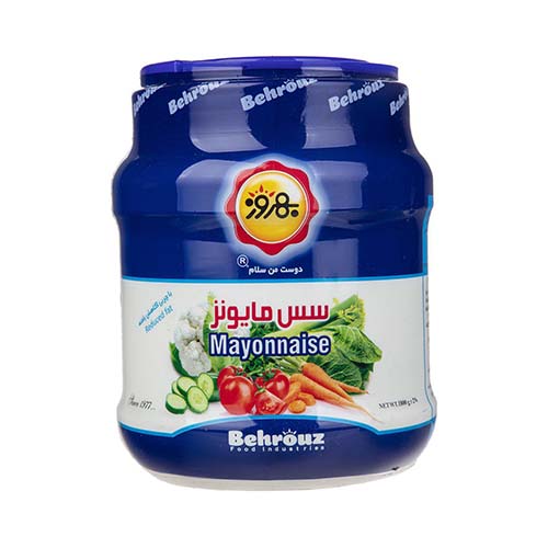 سس مایونز 1800گرمی خانواده بهروز سس مایونز 1800گرمی خانواده بهروز