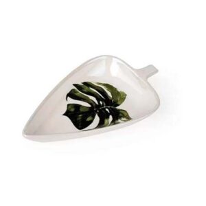 ظرف سرامیکی طرح برگ - طرح دار تیریتی