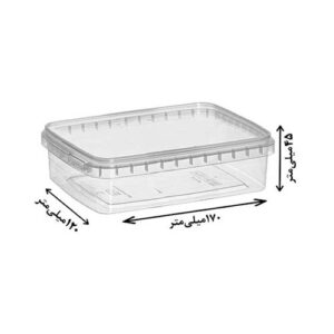 ظرف بسته بندی ماکرو و فریزر666 3 عددی آکو