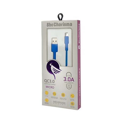 کابل شارژ و ديتا ميکرو شي کاريزما کابل شارژ و ديتا ميکرو شي کاريزما