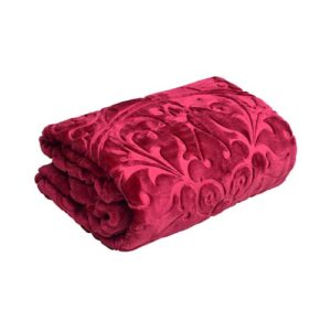 پتو1نفره تک ستاره پلی استر220*160ساک گلبافت