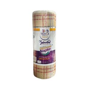 دستمال رويال طرحدار 10 برگ تميز
