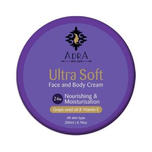 کرم مرطوب کننده حاوی روغن هسته انگور-200ml - آدرا