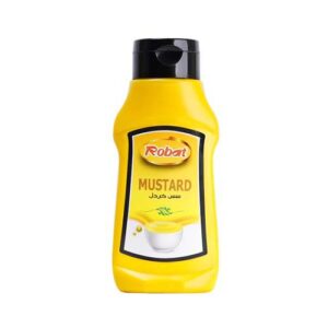 سس خردل بطری 450گ رباط
